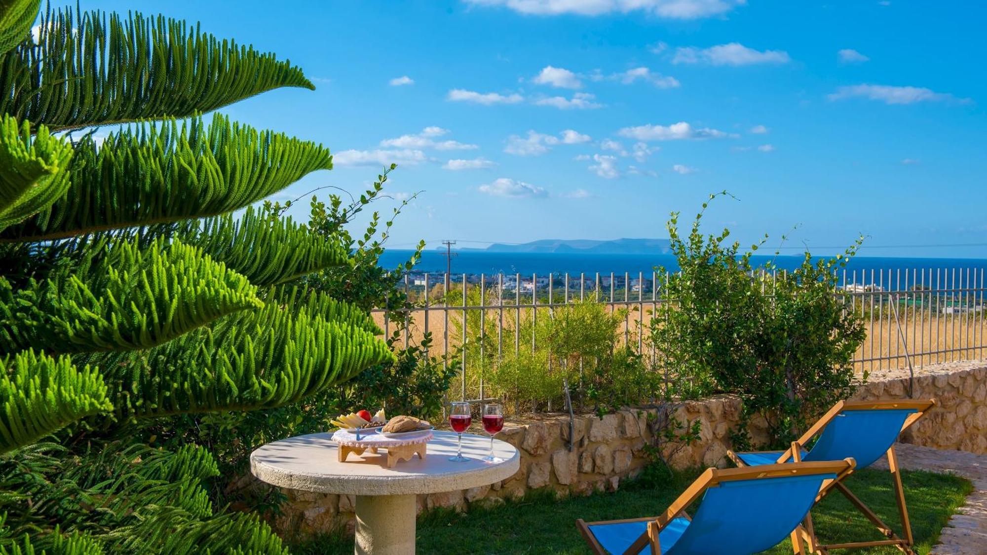 Azzuro Villa With Private Pool By Estia Hersonissos  Luaran gambar